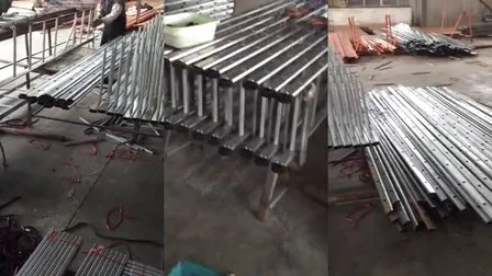 Straight Steel or Aluminum/Aluminium Scaffold Step Ladder