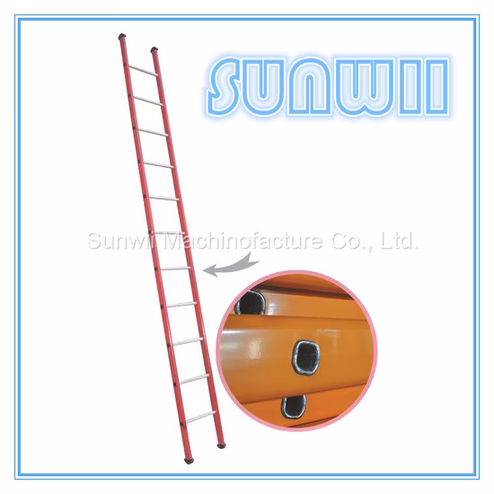Straight Steel or Aluminum/Aluminium Scaffold Step Ladder
